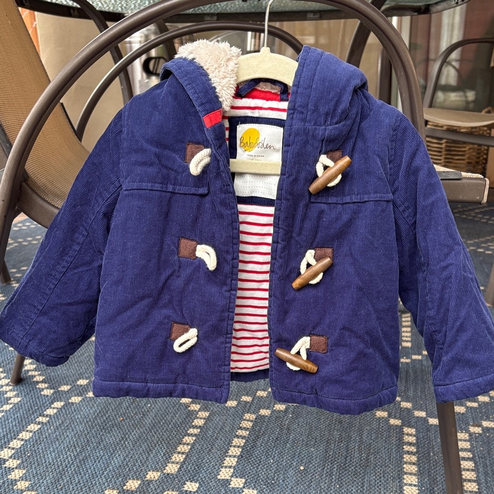 Baby Boden Toggle Jacket 9-12M
